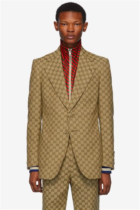 gucci blazer mes|gucci men's suits for sale.